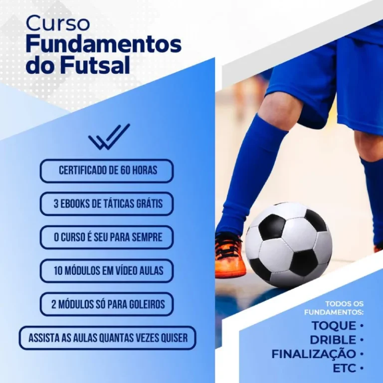 Curso Fundamento do Futsal - Galera da Educação Fisica