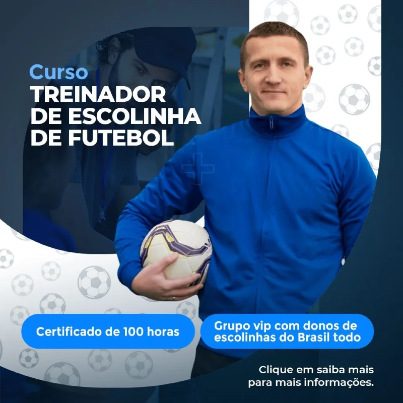 Curso Treinador de Escolinha de Futebol - Galera da Educação Fisica
